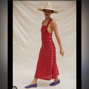 Gently used sugar candy mountain red fern dress size M